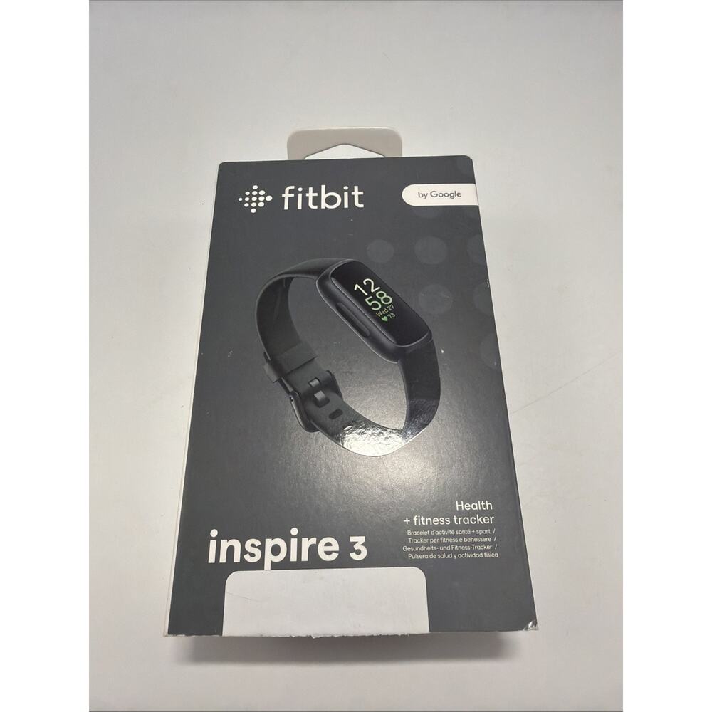 Fitbit Inspire 3 Health &-Fitness-Tracker with Stress Management